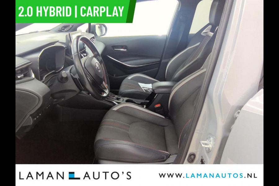 Toyota Corolla Touring Sports 2.0 Hybrid 184pk Business GR-Sport | JBL 18" LMV CarPlay Halfleder ECC ACC LED Camera Metallic | Hybrid Voorschoten