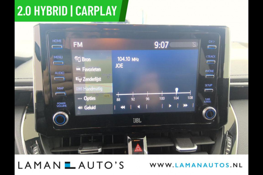 Toyota Corolla Touring Sports 2.0 Hybrid 184pk Business GR-Sport | JBL 18" LMV CarPlay Halfleder ECC ACC LED Camera Metallic | Hybrid Voorschoten