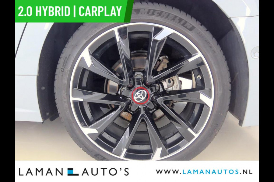 Toyota Corolla Touring Sports 2.0 Hybrid 184pk Business GR-Sport | JBL 18" LMV CarPlay Halfleder ECC ACC LED Camera Metallic | Hybrid Voorschoten