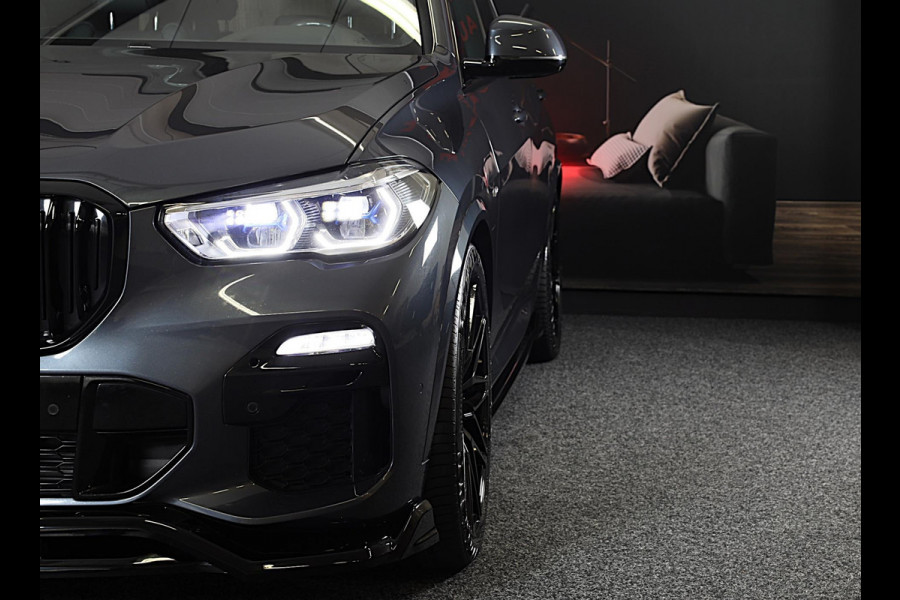 BMW X5 XDrive45e High Executive M Line / Luchtvering / 360 Camera / Head Up / Leder / F1 / Open Pano / Laser Koplampen / 22 Inch