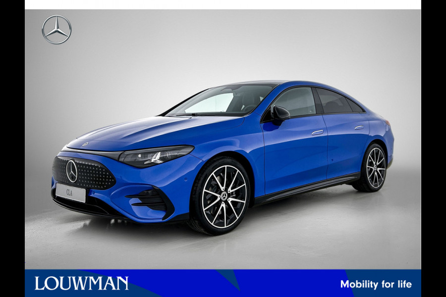 Mercedes-Benz CLA-Klasse 250+ Launch Edition 85 kWh | Trekhaak | Warmtepomp | Adaptieve Cruisecontrol | Antidiefstal pakket URBAN GUARD | Nightpakket | 19 inch AMG velgen | Panoramadak | Sierdelen aluminium |