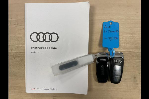 Audi e-tron 55 Quattro Edition 95 kWh|90% SOH|GROTE ACCU|ACC|CRUISE+CLIMATE CONTROL|ELEK.INTER+A-KLEP|NL-AUTO|NAP|INCL BTW|1e EIG|