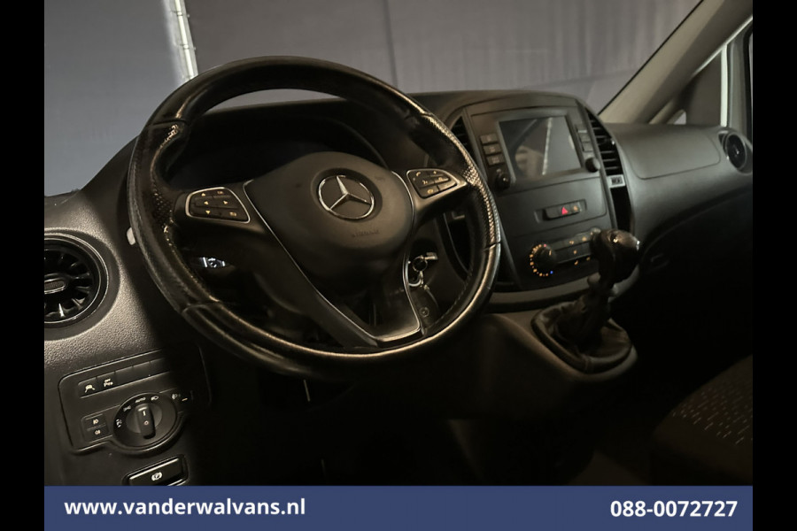 Mercedes-Benz Vito 114 CDI 136pk L2H1 Euro6 Airco | Camera | Navigatie | Cruisecontrol | Apple Carplay | Parkeersensoren Android Auto, Bijrijdersbank