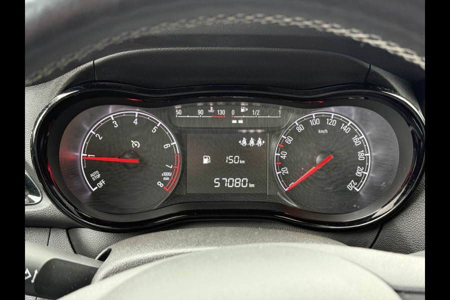 Opel KARL BWJ 2018 | 1.0 75PK Rocks Online Ed | LEER | STOEL&STUURWIEL VERW | NAVI | AIRCO | CARPLAY | PRIVACY GLASS | CRUISE