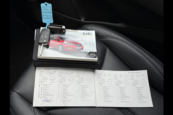 Opel KARL BWJ 2018 | 1.0 75PK Rocks Online Ed | LEER | STOEL&STUURWIEL VERW | NAVI | AIRCO | CARPLAY | PRIVACY GLASS | CRUISE