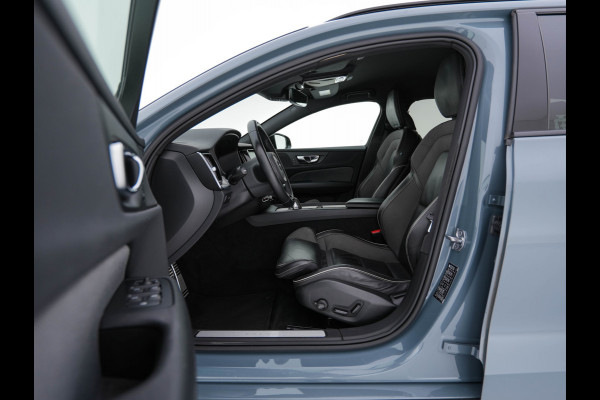 Volvo V60 2.0 B3 R-Design (INCL-BTW) *LEATHER-FABRIC | DIGI-COCKPIT | FULL-LED | MEMORY-PACK | HEATED-SPORTSEATS | LANE-ASSIST | NAVI-FULLMAP | CAMERA | DAB+ | PRIVACY-GLASS | ECC | PDC | TOWBAR | 19''ALU*