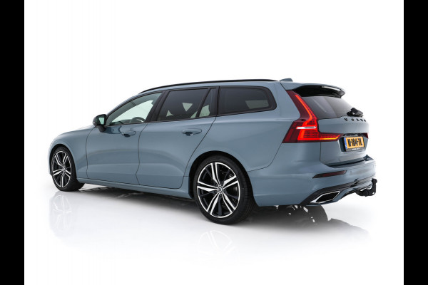 Volvo V60 2.0 B3 R-Design (INCL-BTW) *LEATHER-FABRIC | DIGI-COCKPIT | FULL-LED | MEMORY-PACK | HEATED-SPORTSEATS | LANE-ASSIST | NAVI-FULLMAP | CAMERA | DAB+ | PRIVACY-GLASS | ECC | PDC | TOWBAR | 19''ALU*