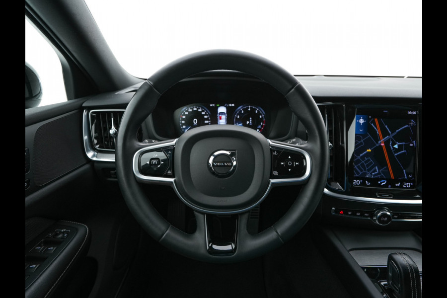 Volvo V60 2.0 B3 R-Design (INCL-BTW) *LEATHER-FABRIC | DIGI-COCKPIT | FULL-LED | MEMORY-PACK | HEATED-SPORTSEATS | LANE-ASSIST | NAVI-FULLMAP | CAMERA | DAB+ | PRIVACY-GLASS | ECC | PDC | TOWBAR | 19''ALU*