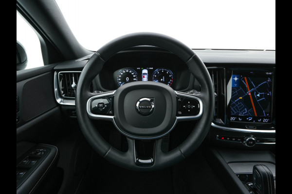 Volvo V60 2.0 B3 R-Design (INCL-BTW) *LEATHER-FABRIC | DIGI-COCKPIT | FULL-LED | MEMORY-PACK | HEATED-SPORTSEATS | LANE-ASSIST | NAVI-FULLMAP | CAMERA | DAB+ | PRIVACY-GLASS | ECC | PDC | TOWBAR | 19''ALU*