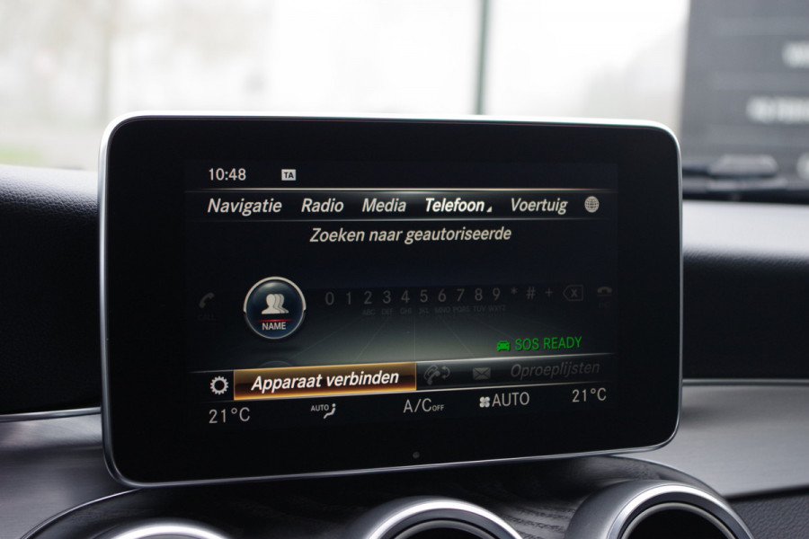 Mercedes-Benz C-Klasse Coupé 180 Premium AMG-Line Night Edition, Panoramadak, Burmester, Keyless, 19" LM, Camera