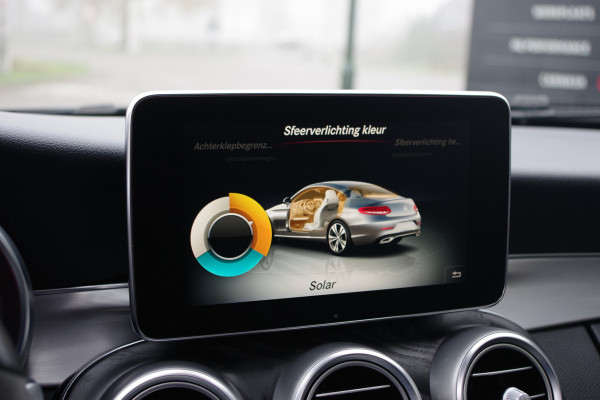 Mercedes-Benz C-Klasse Coupé 180 Premium AMG-Line Night Edition, Panoramadak, Burmester, Keyless, 19" LM, Camera