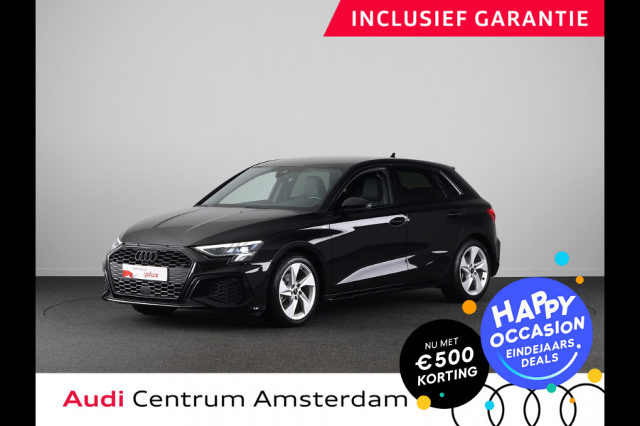 Audi A3 Sportback 35 TFSI S edition | Verlengde Garantie | Optiek zwart pakket | Parkeersensoren achterzijde | Afneembare trekhaak |