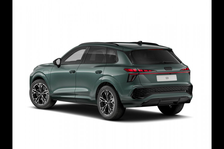 Audi Q3 S edition e-hybrid 200 kW / 272 PK | Techniekpakket plus | Ambiente lichtpakket pro | Privacy glas | Panoramadak| Dodehoek detectie | Leder |