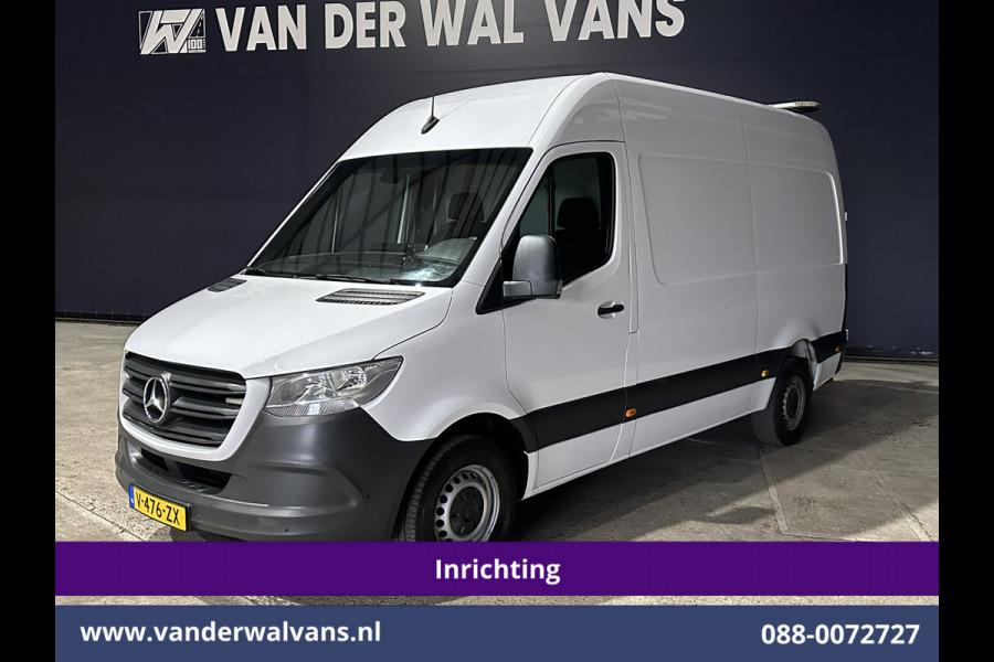Mercedes-Benz Sprinter 316 CDI 164pk 3500kg Trekhaak L2H2 Inrichting Euro6 Airco | Trilplaatlift | Omvormer | Camera Apple Carplay, Android Auto, Cruisecontrol, Parkeersensoren