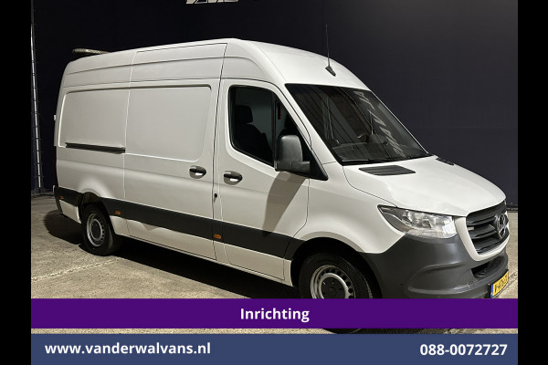 Mercedes-Benz Sprinter 316 CDI 164pk 3500kg Trekhaak L2H2 Inrichting Euro6 Airco | Trilplaatlift | Omvormer | Camera Apple Carplay, Android Auto, Cruisecontrol, Parkeersensoren