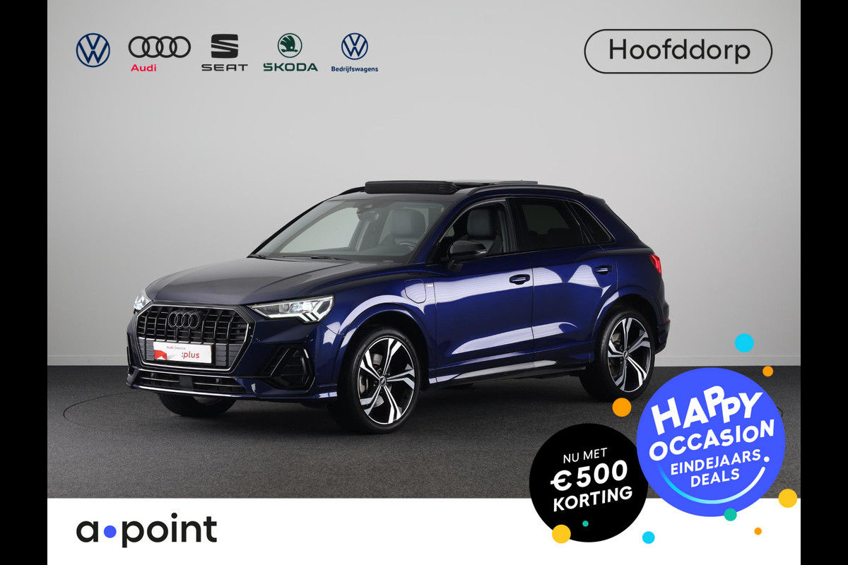 Audi Q3 45 TFSI e S edition 245pk | Panoramadak | Trekhaak wegklapbaar | Stoelverwarming | 20 inch Lichtmetalen velgen