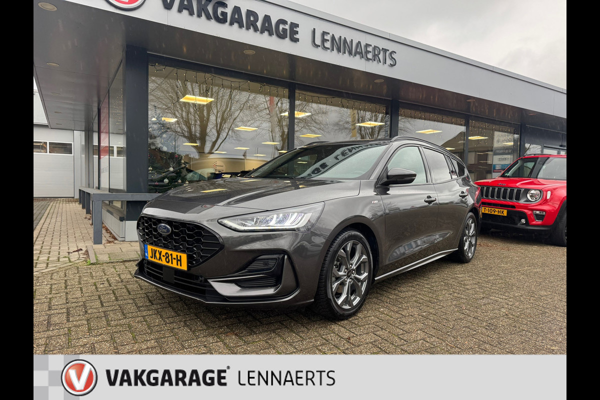 Ford FOCUS Wagon 1.0 EcoB. 125 pk MHybrid ST Line X, Rijklaarprijs / 12 mnd bovag garantie