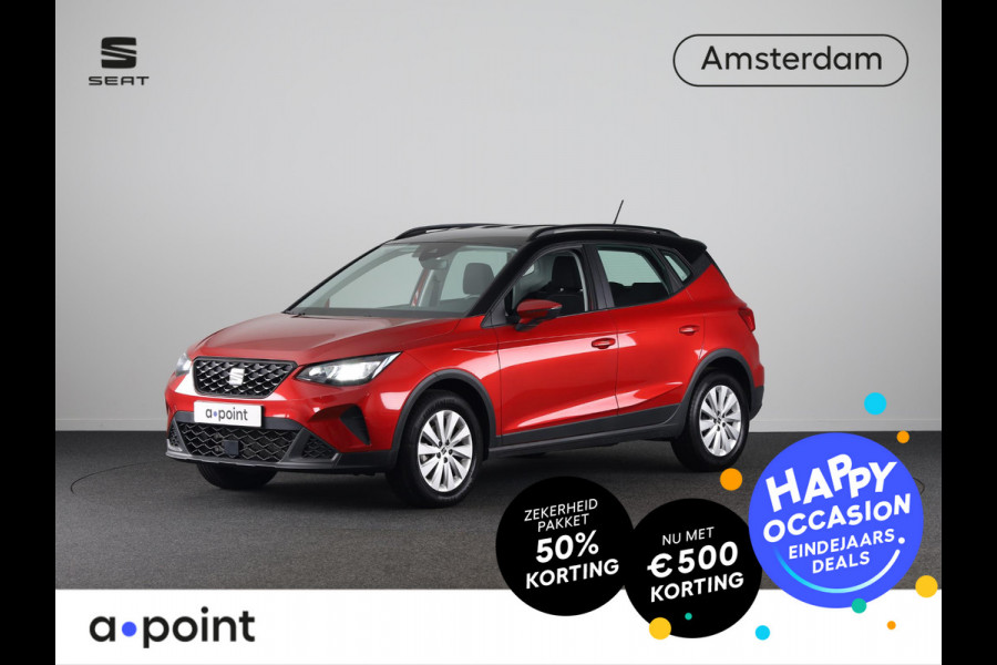 Seat Arona 1.0 TSI Style 95 pk | Verlengde garantie | Navigatie via App | Parkeersensoren achter | LED koplampen | Autom. airco |
