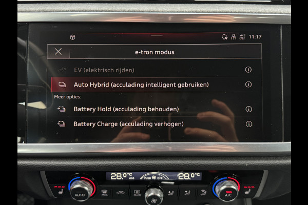 Audi Q3 45 TFSIe 245PK S-TRONIC S-LINE SPORT HYBRID VIRTUAL/CAMERA/CARPLAY