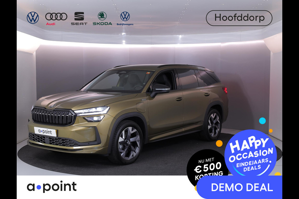Škoda Kodiaq 1.5 TSI PHEV Sportline Business 204pk| trekhaak wegklapb| Navi| 19'LM-velgen| alarm