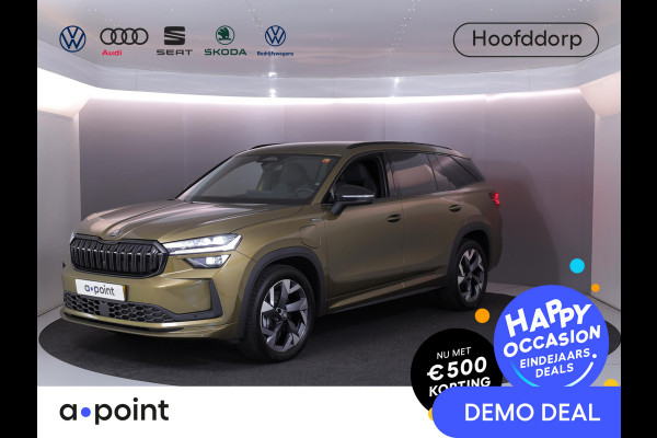 Škoda Kodiaq 1.5 TSI PHEV Sportline Business 204pk| trekhaak wegklapb| Navi| 19'LM-velgen| alarm