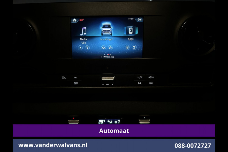 Mercedes-Benz Sprinter 317 CDI 170pk 9G-Tronic Automaat L3H2 Euro6 Airco | Camera | Apple Carplay | Cruisecontrol Android Auto, Chauffeursstoel, Bijrijdersbank
