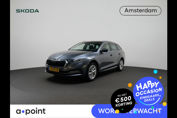 Škoda Octavia Combi 1.4 TSI iV PHEV Business Edition 204 pk Automaat (DSG) | Verlengde garantie | Navigatie | Parkeersensoren | Adaptieve cruise control | Stoelverwarming |