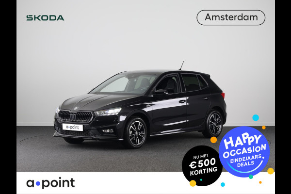 Škoda Fabia 1.0 TSI Monte Carlo 95 pk | Verlengde garantie |  Navigatie via App | Parkeersensoren | Achteruitrijcamera | Autom. airco | Stoelverwarming |