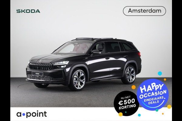 Škoda Kodiaq Sportline Business PHEV 1.5 TSI 204 pk 6 versn. DSG| Dynamic Chassis Control | Comfort Pakket | Panoramadak | Verwarmbare voorruit | Winter pakket | 20 inch | Canton Sound