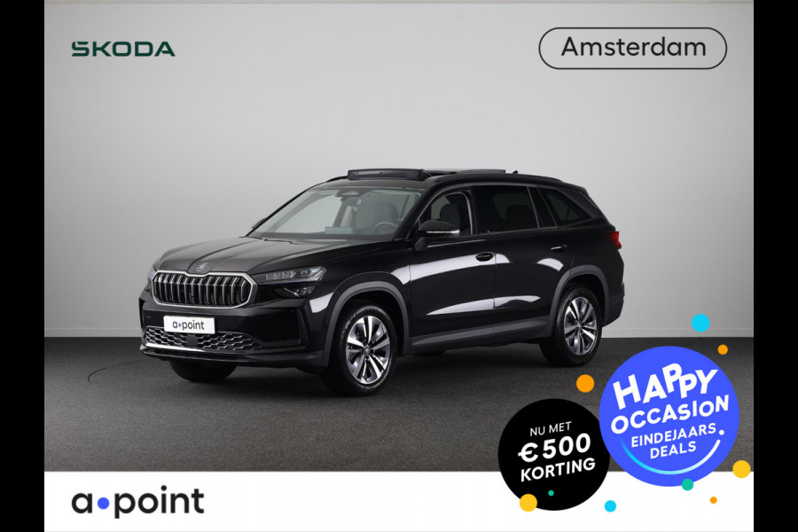 Škoda Kodiaq 1.5 TSI MHEV Business Edition 7p. 150 pk Automaat (DSG) | 7-Persoons | Panoramadak | Verlengde garantie | Navigatie | Trekhaak (wegklapbaar) | Parkeersensoren | Achteruitrijcamera | Matrix LED koplampen |