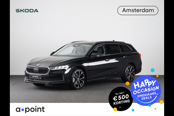 Škoda Superb Combi Business Edition 1.5 TSI PHEV 204pk | 19 inch | Elek. + massagestoelen | Stoelverwarming | Adaptive Cruise | Blind Spot | Navigatie | Camera |