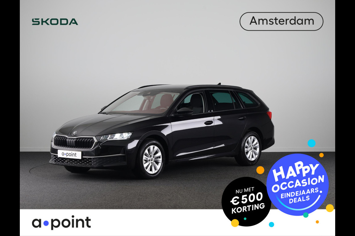 Škoda Octavia Combi 1.5 TSI MHEV Business Edition 115 pk DSG | Verlengde garantie | Navigatie | Trekhaak (wegklapbaar) | Parkeersensoren | Achteruitrijcamera | Stoelverwarming |
