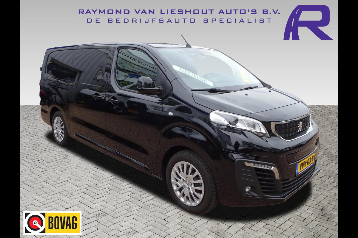 Peugeot e-Expert EV L3 100% Elektrisch SOH 100% 136 PK MET SNELLADEN 2 x Schuifdeur AIRCO NAVI CRUISE