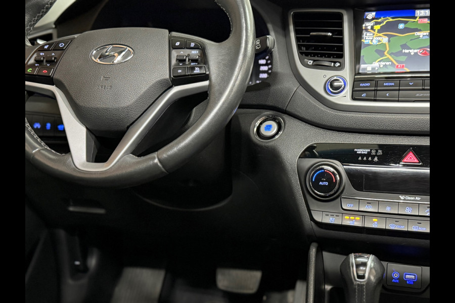 Hyundai Tucson 1.6 T-GDi Premium 4WD Automaat | Pano | Winterpakket | 19' inch | Leder | Keyless | Camera | LED