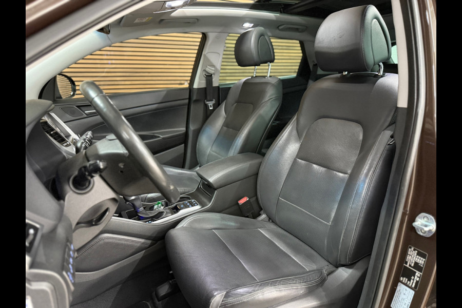 Hyundai Tucson 1.6 T-GDi Premium 4WD Automaat | Pano | Winterpakket | 19' inch | Leder | Keyless | Camera | LED