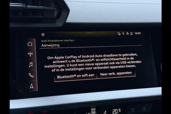 Audi A3 Sportback 40 TFSI e 3x S-Line Camera CarPlay