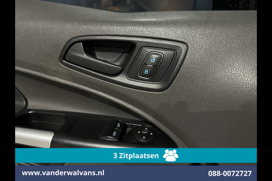Ford Transit Connect 1.5 EcoBlue 120pk L2H1 Euro6 Airco | 3-Zits | Camera | Navigatie | Stoelverwarming | Verwarmde voorruit Parkeersensoren, Bijrijdersbank