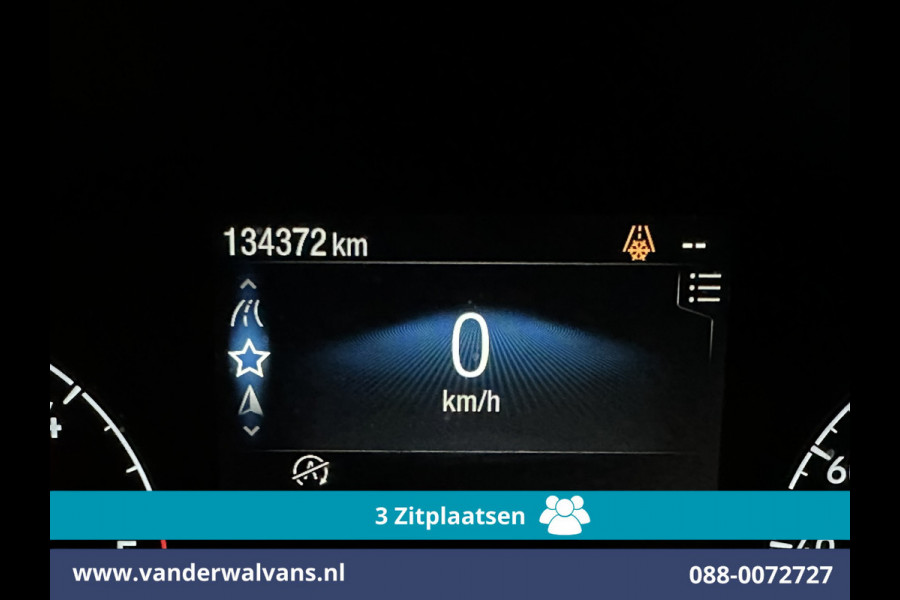 Ford Transit Connect 1.5 EcoBlue 120pk L2H1 Euro6 Airco | 3-Zits | Camera | Navigatie | Stoelverwarming | Verwarmde voorruit Parkeersensoren, Bijrijdersbank
