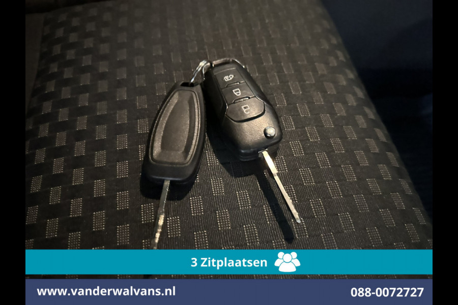 Ford Transit Connect 1.5 EcoBlue 120pk L2H1 Euro6 Airco | 3-Zits | Camera | Navigatie | Stoelverwarming | Verwarmde voorruit Parkeersensoren, Bijrijdersbank