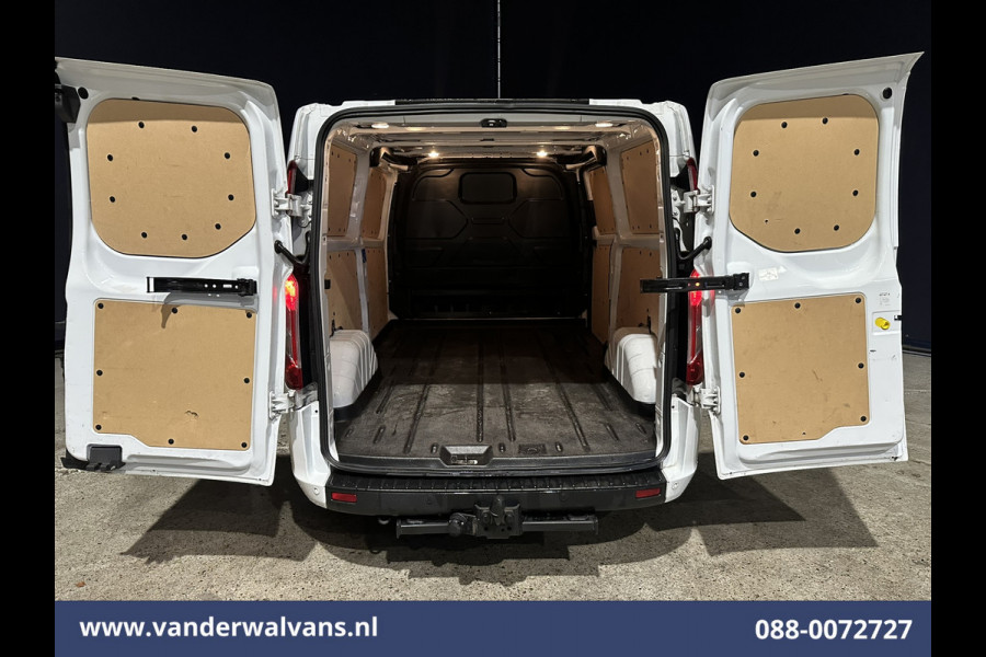 Ford Transit Custom 2.0 TDCI 131pk L2H1 Euro6 Airco | LED | Apple Carplay | Cruisecontrol | 2800kg Trekhaak | Stoelverwarming Parkeersensoren, Verwarmde voorruit, Bijrijdersbank
