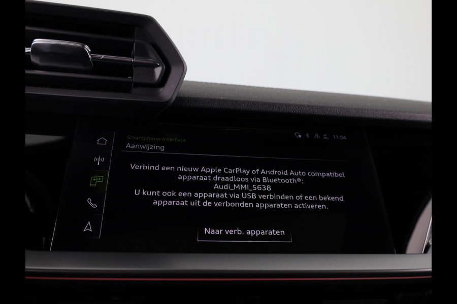 Audi A3 Sportback 35 TFSI S edition 150pk| Panoramadak | 18 inch Lichtmetalen velgen | Apple carplay-/ Android auto | Stoelverwarming