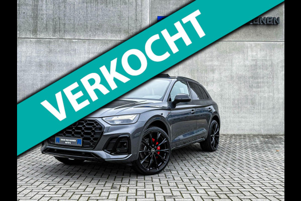Audi Q5 50 TFSI e Quattro Competition Pro Line S S-Line 299pk Automaat! Kuipstoelen|Panoramadak|Virtual Cockpit|Camera|HUD|22inch