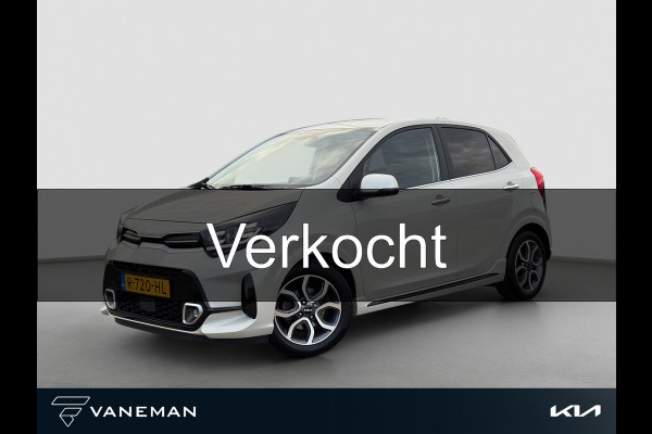 Kia Picanto 1.0 DPi GT-Line Automaat | Camera | Cruise | Clima | Navi | Leder | Key-Less | Apple Carplay & Android Auto |