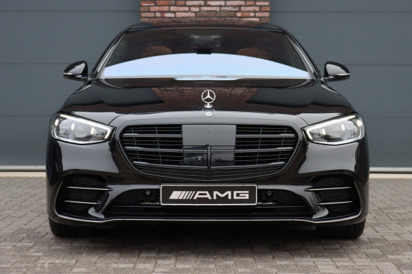 Mercedes-Benz S-Klasse 580 e 4MATIC Lang AMG Line | Airmatic | Distronic+ | Chauffeurspakket | Memory | Stoelventilatie V+A | Burmester | Soft-Close | Digital Light | Vlakkenverwarming | HUD | Zonweringspakket |