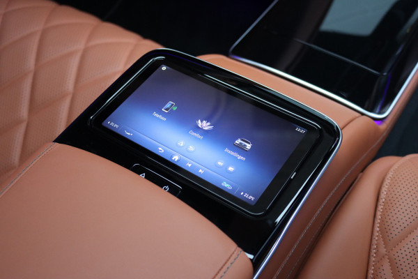 Mercedes-Benz S-Klasse 580 e 4MATIC Lang AMG Line | Airmatic | Distronic+ | Chauffeurspakket | Memory | Stoelventilatie V+A | Burmester | Soft-Close | Digital Light | Vlakkenverwarming | HUD | Zonweringspakket |