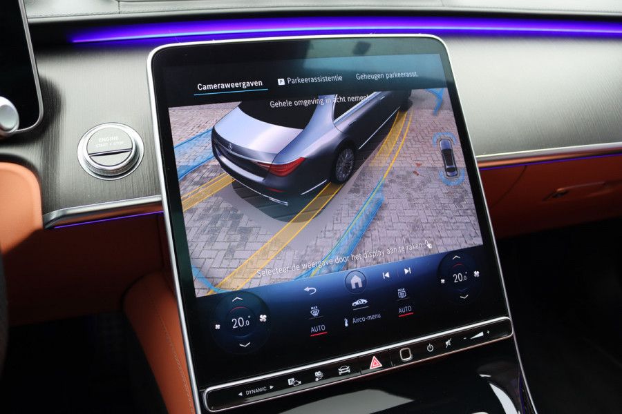 Mercedes-Benz S-Klasse 580 e 4MATIC Lang AMG Line | Airmatic | Distronic+ | Chauffeurspakket | Memory | Stoelventilatie V+A | Burmester | Soft-Close | Digital Light | Vlakkenverwarming | HUD | Zonweringspakket |