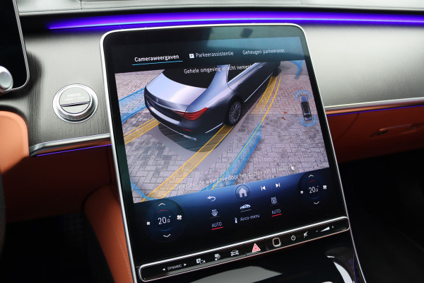 Mercedes-Benz S-Klasse 580 e 4MATIC Lang AMG Line | Airmatic | Distronic+ | Chauffeurspakket | Memory | Stoelventilatie V+A | Burmester | Soft-Close | Digital Light | Vlakkenverwarming | HUD | Zonweringspakket |