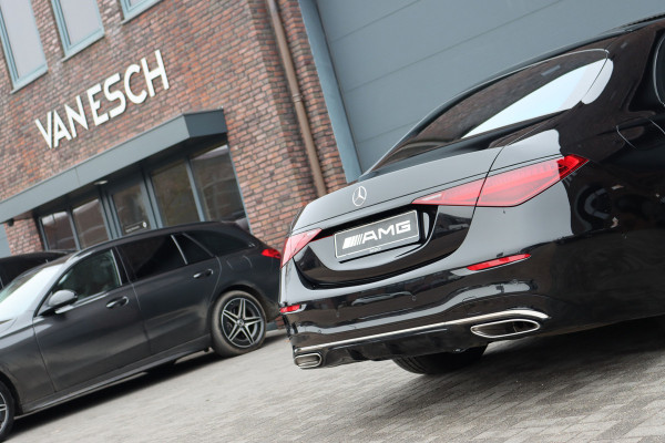 Mercedes-Benz S-Klasse 580 e 4MATIC Lang AMG Line | Airmatic | Distronic+ | Chauffeurspakket | Memory | Stoelventilatie V+A | Burmester | Soft-Close | Digital Light | Vlakkenverwarming | HUD | Zonweringspakket |