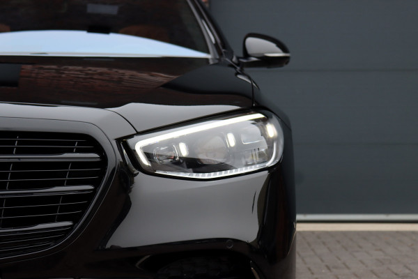 Mercedes-Benz S-Klasse 580 e 4MATIC Lang AMG Line | Airmatic | Distronic+ | Chauffeurspakket | Memory | Stoelventilatie V+A | Burmester | Soft-Close | Digital Light | Vlakkenverwarming | HUD | Zonweringspakket |