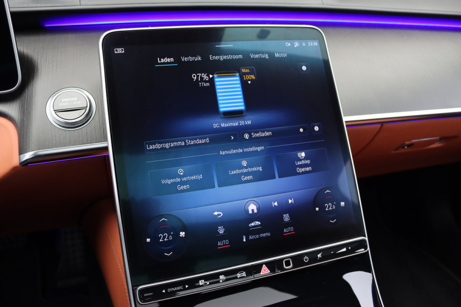 Mercedes-Benz S-Klasse 580 e 4MATIC Lang AMG Line | Airmatic | Distronic+ | Chauffeurspakket | Memory | Stoelventilatie V+A | Burmester | Soft-Close | Digital Light | Vlakkenverwarming | HUD | Zonweringspakket |